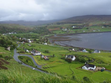 Rural community on Isle of Skye