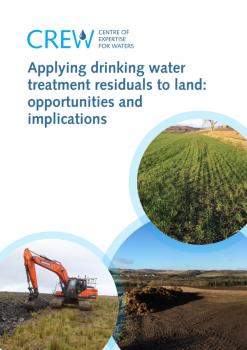 Applying drinking water treatment residuals to land: opportunities and implications. Cover photographs courtesy of: Robin Waddell and Daniel Gilmour.