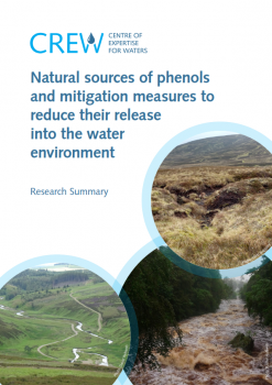 Natural sources of phenols and mitigation measures to reduce their release into the water environment; Photo credits: David Richards (left), Rachel Helliwell (centre), Nikki Baggaley (top)