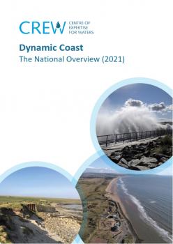 CREW- Dynamic Coast The cover image shows: (Top) Storm waves reflecting and undermining artificial defences at Golspie, Highland. Copyright: A. MacDonald (2020). (Bottom left) coastal erosion of the beach crest adjacent to the World Heritage Site at Skara Brae, Bay of Skaill in Orkney. Copyright: A Rennie / NatureScot (2019). (Bottom right) an oblique aerial image of the Splash play park at Montrose looking north. In the 1980s the play park was set-back within the dune, due to the subsequent coastal erosion, now it is in a more exposed position relying on artificial coastal defences. Copyright: F. McCaw (2021). CREW - Dynamic Coast The cover image shows: (Top) Storm waves reflecting and undermining artificial defences at Golspie, Highland. Copyright: A. MacDonald (2020). (Bottom left) coastal erosion of the beach crest adjacent to the World Heritage Site at Skara Brae, Bay of Skaill in Orkney. Copyright: A Rennie / NatureScot (2019). (Bottom right) an oblique aerial image of the Splash play park at Montrose looking north. In the 1980s the play park was set-back within the dune, due to the subsequent coastal e