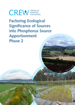 Ecological significance report cover. Photo credits: Miriam Glendell, Steve Addy (James Hutton Institute)