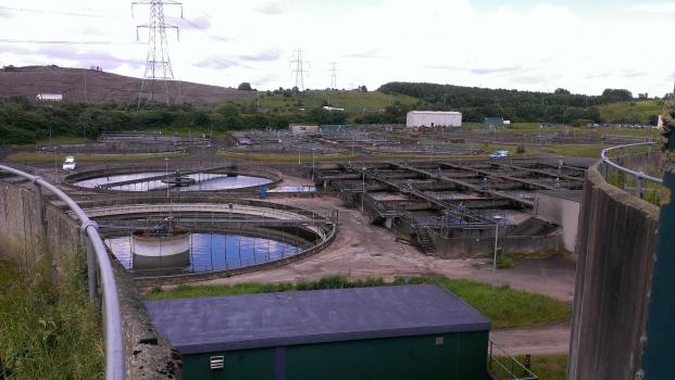 Wastewater treatment plant, Brian Quinn, University of the West of Scotland