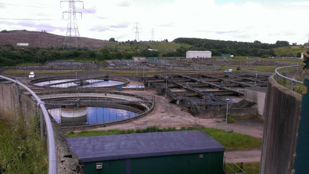 Wastewater treatment plant, Brian Quinn, University of the West of Scotland