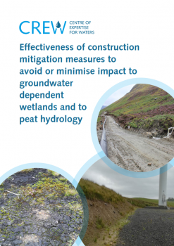 Construction mitigation measures wetlands and peat Cover photographs courtesy of: Abertay University Cover photographs courtesy of: Abertay University