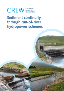 Sediment continuity through ROR hydropower schemes Cover photographs courtesy of: cbec Cover photographs courtesy of: cbec