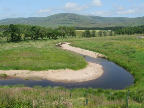 raph courtesy of: Stephen Addy (the Rottal Burn, Angus, Scotland in July 2013 after remeandering was completed in August 2012)