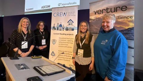 Flooding team, post plenary presentation.