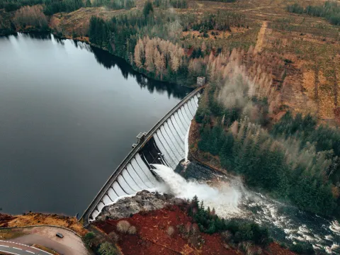 Laggan Dam in Scotland. Photo credit: franckreporter. Source: Getty Images Laggan Dam in Scotland. Photo credit: franckreporter. Source: Getty Images