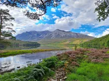 River flowing into Loch Clair, with Beinn Eighe mountain range in the background_Photo Credit_Rebekah Burman