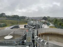 Winchburgh Waste Water Treatment works. Photo credit: Andrew Tyler