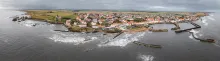 Aerial view of Elie and Earlsferry. Photo credit: Posnov. Source: Getty Images