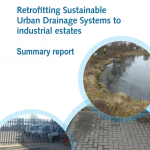 Retrofitting SUDS to industrial estates Retrofitting SUDS report cover