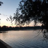 Image of loch at sunset