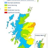 SEPA Water Scarcity Map - July 16th 2020