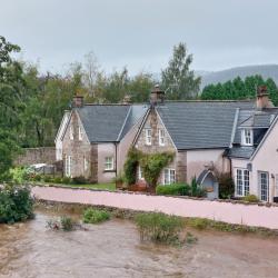 Flooded river alongside the Deeside in Aberdeenshire. Photo Credit - Rachel Helliwell