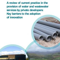 Key barriers to the adoption of innovation in water and wastewater service provision; Cover photographs courtesy of:  a. By Rasbak - Own work, CC BY-SA 3.0, \  https://commons.wikimedia.org/w/index php?curid=722080 b. Modified from photo with copyright Stanley Howe, licensed under Creative Commons License;   https://www.geograph.org.uk/photo/2952918 c. Uig, Isle of Skye, by Shasta Marrero – used with permission.