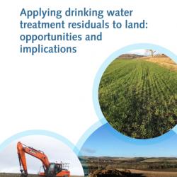 Applying drinking water treatment residuals to land: opportunities and implications. Cover photographs courtesy of: Robin Waddell and Daniel Gilmour.