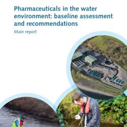 Pharmaceuticals in the water environment; Cover photos courtesy of: Karin Helwig and Scottish Water