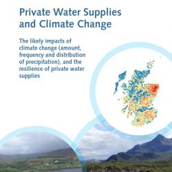 Report: Private water supplies and the potential implications of climate change. Photo credit: James Hutton Institute