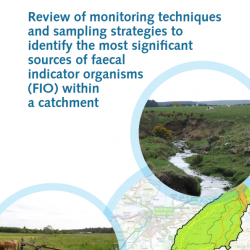 Report cover FIO monitoring and sampling. Photo credit: James Hutton Institute