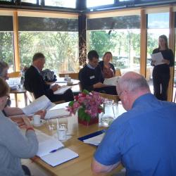  Participants at a CREW workshop to identify capacity building projects