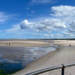 View of a sandy beach. Photo credit: Lisa Avery